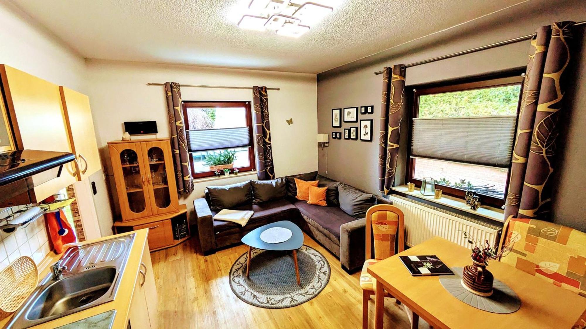 Ferienwohnung Guenther , 3 - Sterne Waren  Dış mekan fotoğraf